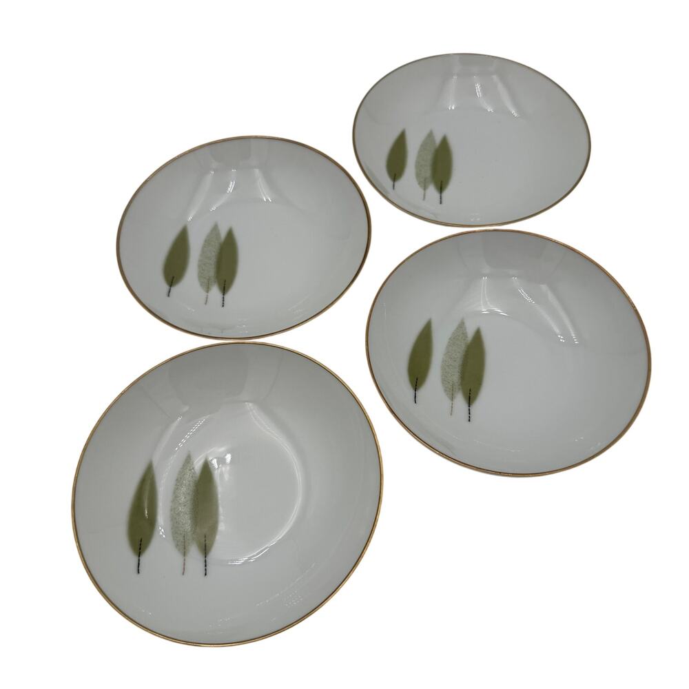 Vintage Soup Bowls (4) in Noritake Sugi 1959-1964